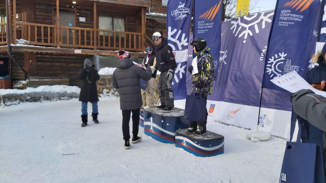 Медали вручены. В Мурманске завершены соревнования по сноубордингу в рамках Праздника Севера учащихся